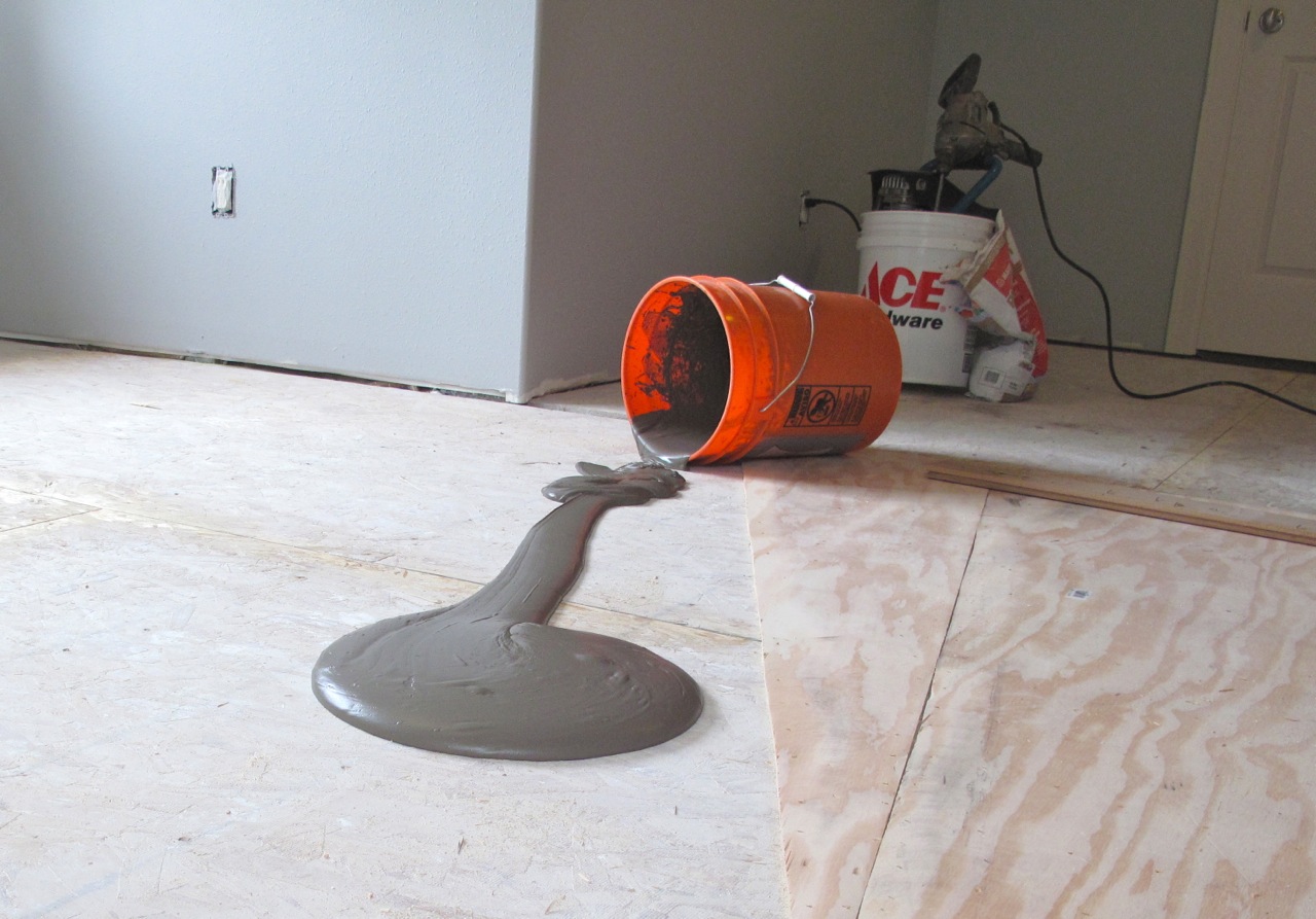 Dramatic Lighting Added To A Hardwood Floor Installation