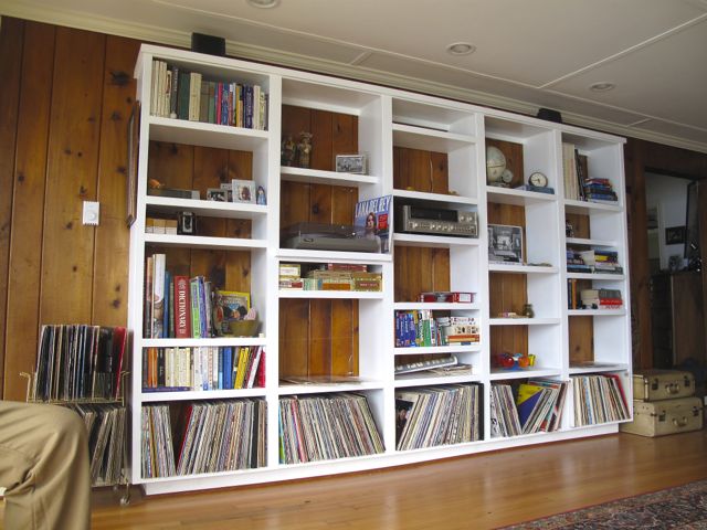 Custom Book Shelves In Bellingham Wa, Bellingham 5 Shelf Bookcase